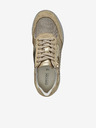 Geox Beige Damen-Sneaker Geox Haleney