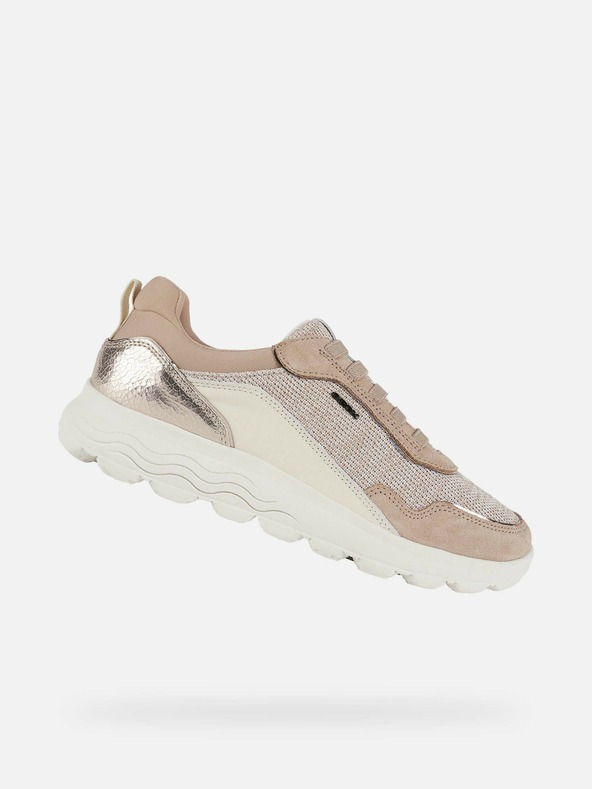 Geox Geox Spherica Beige Damen Turnschuhe