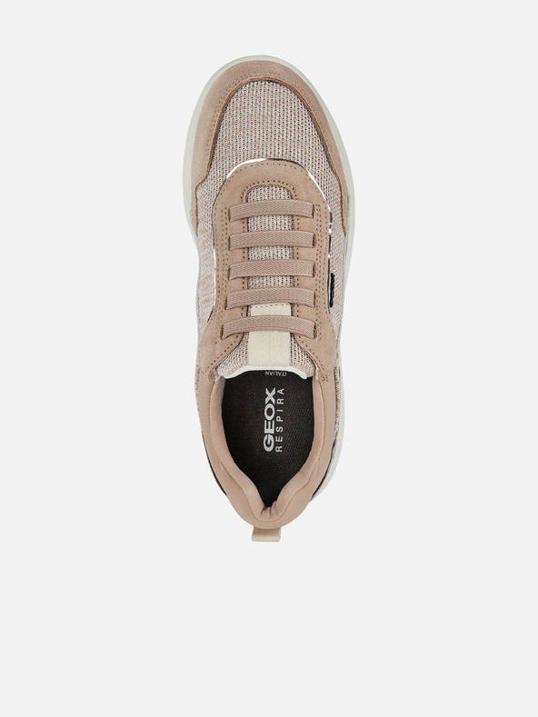 Geox Geox Spherica Beige Damen Turnschuhe