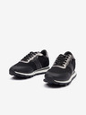 Geox Schwarze Damen-Sneakers mit Lederdetails Geox Spherica V Series