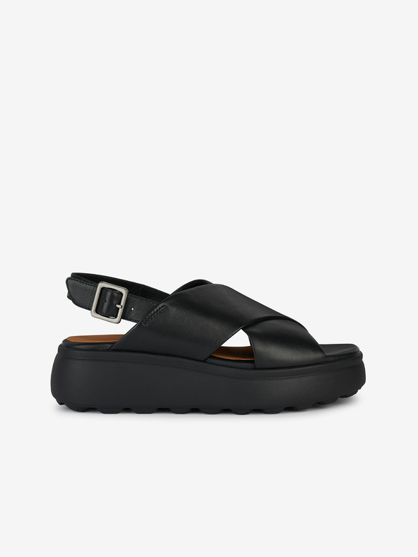Geox Schwarze Damen-Sandalen Geox Spherica EC4.1 S
