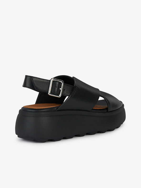 Geox Schwarze Damen-Sandalen Geox Spherica EC4.1 S