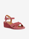 Geox Rosa Damen-Wildledersandalen Geox Ischia Corda