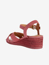 Geox Rosa Damen-Wildledersandalen Geox Ischia Corda