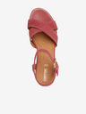 Geox Rosa Damen-Wildledersandalen Geox Ischia Corda