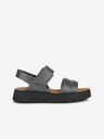 Geox Graue Geox Dandra Sandalen für Frauen