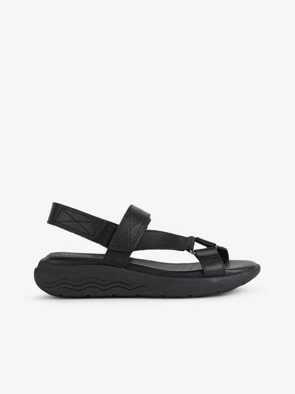 Geox Schwarze Damen-Sandalen Geox Spherica EC5W