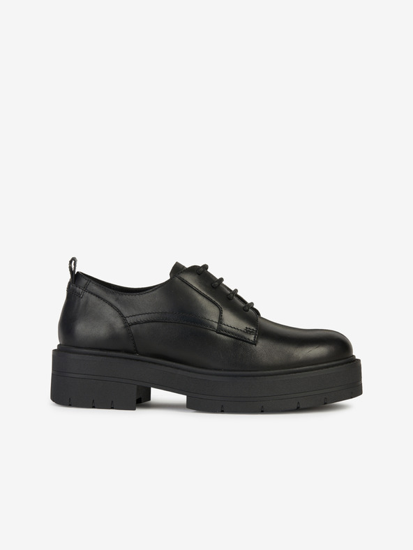 Geox Schwarze Damen-Halbschuhe Geox Spherica EC7