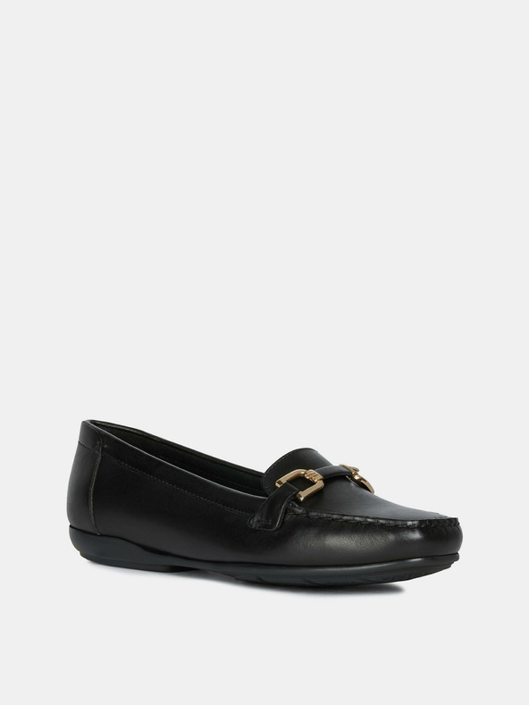 Geox Schwarze Damen Mokassins Geox Annytah Moc