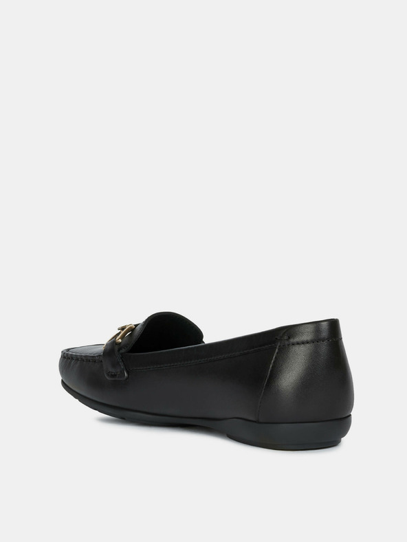 Geox Schwarze Damen Mokassins Geox Annytah Moc