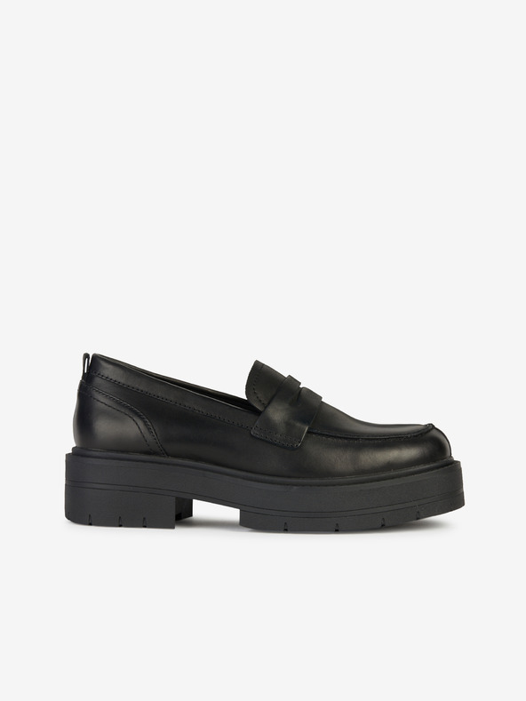 Geox Schwarze Damen Mokassins Spherica Ec7