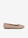 Geox Beige Geox Palmaria Wildlederballerinas für Damen