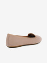 Geox Beige Geox Palmaria Wildlederballerinas für Damen