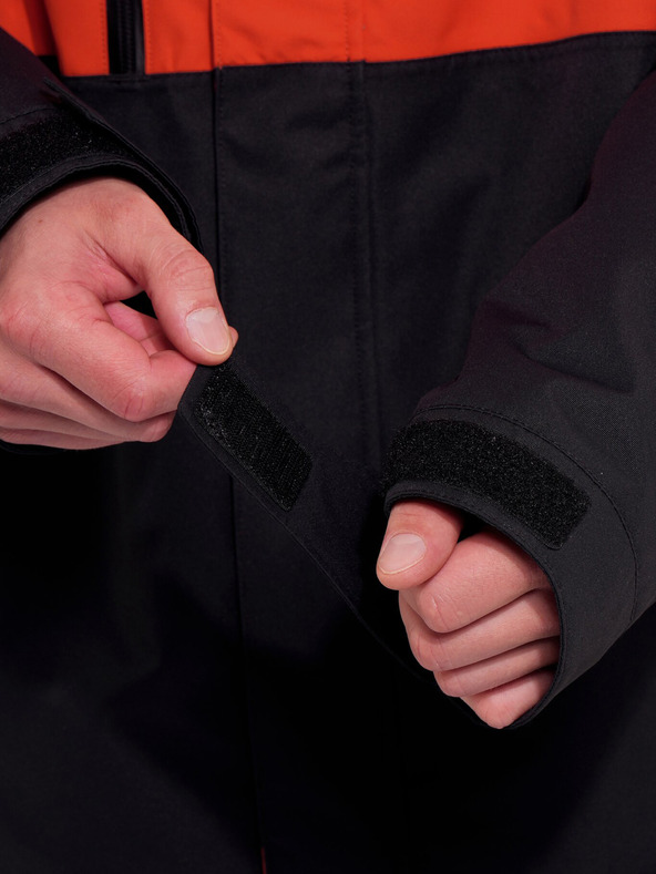 Horsefeathers Track Jacke - red clay/schwarz Horsefeathers