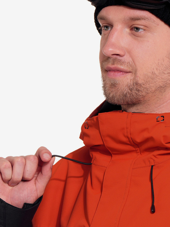 Horsefeathers Track Jacke - red clay/schwarz Horsefeathers