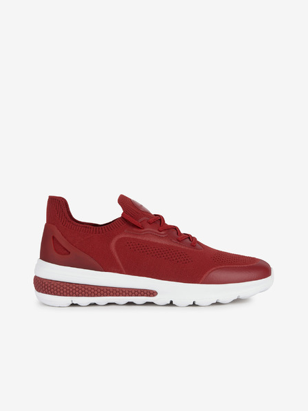Geox Dunkelrote Herren Sneaker Geox Spherica actif