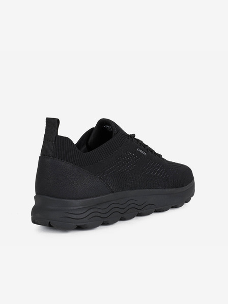 Geox Schwarze Herren-Turnschuhe Geox Spherica