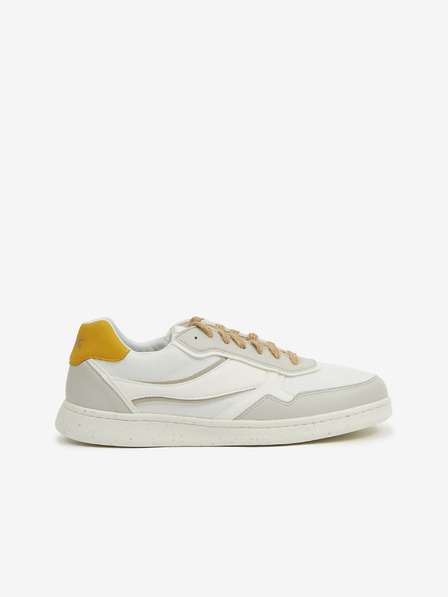 Geox Weiß-graue Herren Sneaker Geox Warrens
