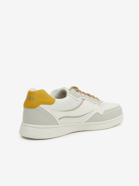 Geox Weiß-graue Herren Sneaker Geox Warrens