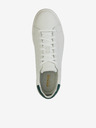 Geox Weiße Herren Leder Turnschuhe Geox Spherica Ecub