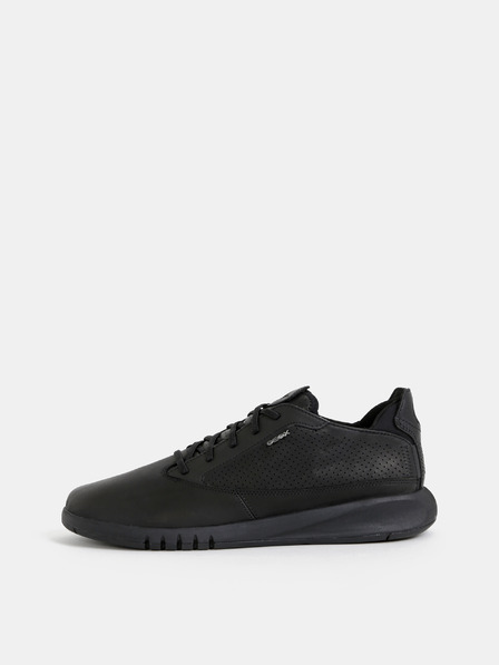 Geox Schwarze Herren-Sneaker Geox Aerantis
