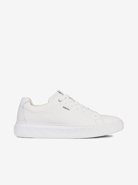 Geox Weiße Herren-Sneakers aus Leder Geox Deiven