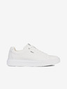Geox Weiße Herren-Sneakers aus Leder Geox Deiven