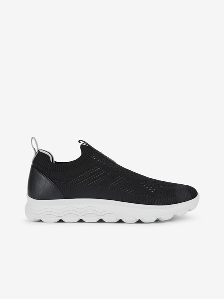 Geox Schwarze Herren Slip On Sneaker Geox Spherica
