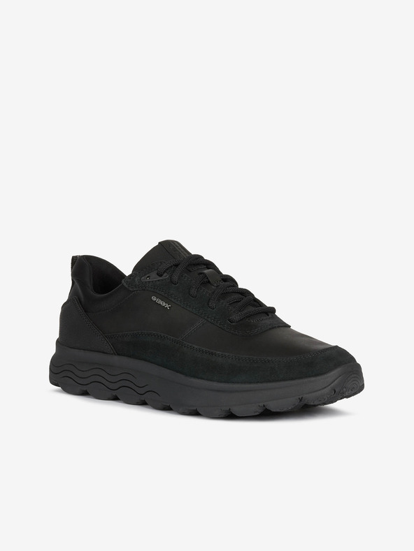 Geox Schwarze Herren-Turnschuhe Geox Spherica