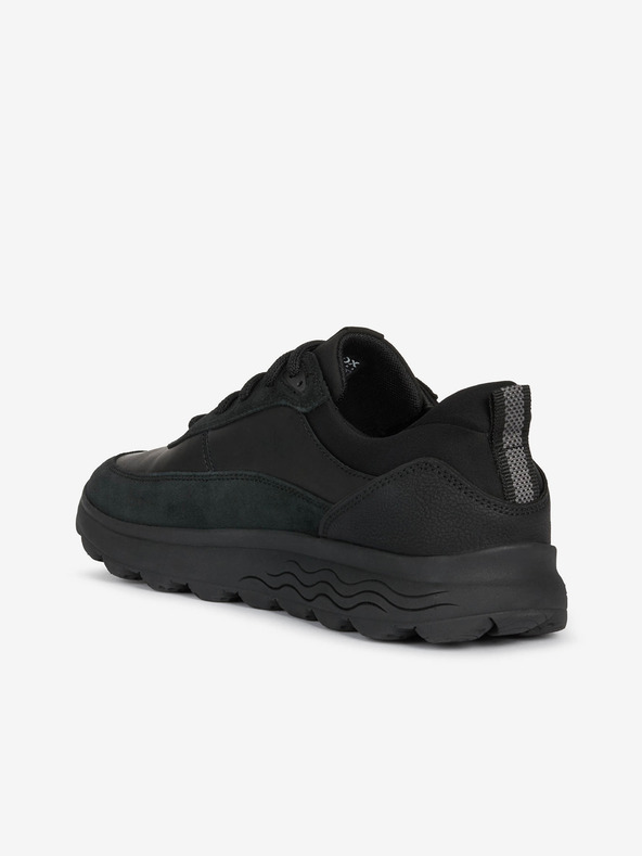 Geox Schwarze Herren-Turnschuhe Geox Spherica