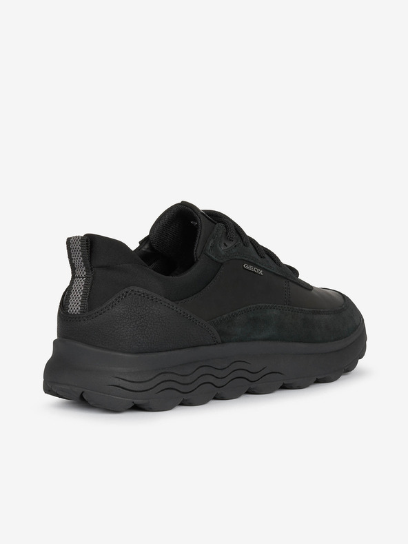 Geox Schwarze Herren-Turnschuhe Geox Spherica