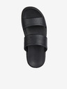 Geox Schwarz Herren Leder Geox Spherica Hausschuhe
