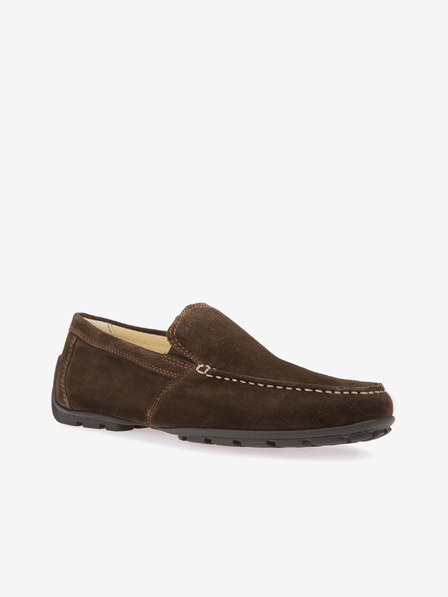 Geox Braun Herren Wildleder Loafers Geox Moner