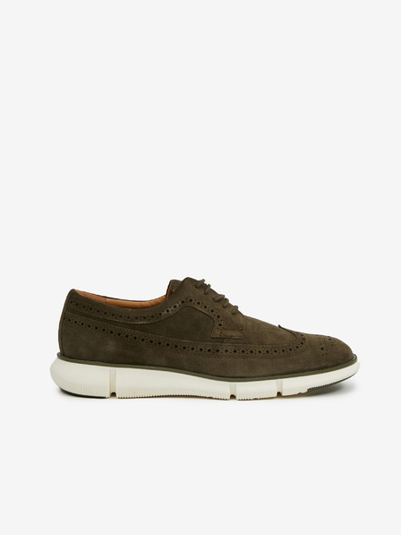 Geox Khaki Herren Wildleder Halbschuhe Geox Adacter