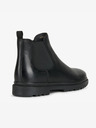 Geox Schwarze Herren-Stiefeletten aus Leder von Geox