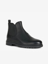 Geox Schwarze Herren-Stiefeletten aus Leder von Geox