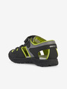 Geox Grün-schwarze Jungen Outdoor Sandalen Geox Vaniett