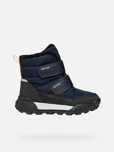 Geox Dunkelblau Jungen-Winterschuhe Geox Trekkyup B Abx