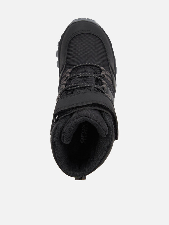 Geox Schwarze Jungen Stiefeletten Geox Himalaya B Abx