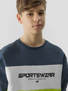 4F Jungen-Sweatshirt ohne Verschluss und ohne Kapuze 4F