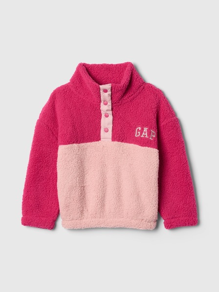 GAP Baby Sherpa Hoodie with Logo