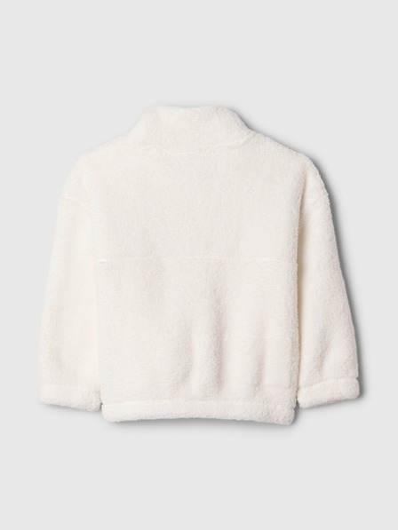 GAP Baby Sherpa-Sweatshirt mit Logo GAP