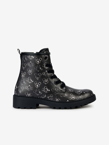 Geox Schwarze Mädchen Geox Casey Stiefelette
