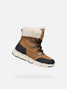 Geox Hellbraune Geox Flexyper AB-Stiefeletten für Mädchen