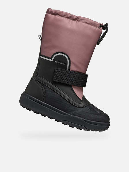 Geox Rosa Mädchen Winterschuhe Geox Bunshee Pg B