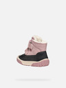 Geox Schwarze Mädchen-Stiefelette Geox Omar WPF