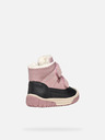 Geox Schwarze Mädchen-Stiefelette Geox Omar WPF