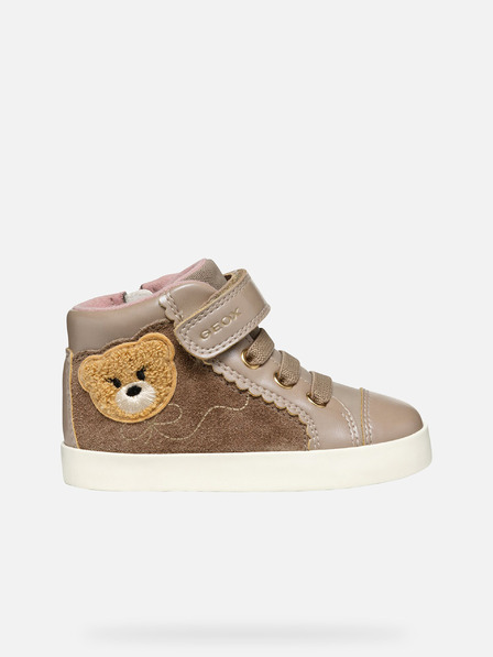 Geox Beige Mädchen-Sneaker Geox Kilwi