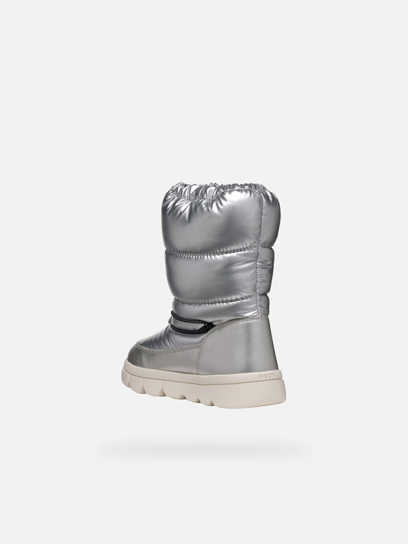 Geox Silberne Mädchen Winterschuhe Geox Willabooa