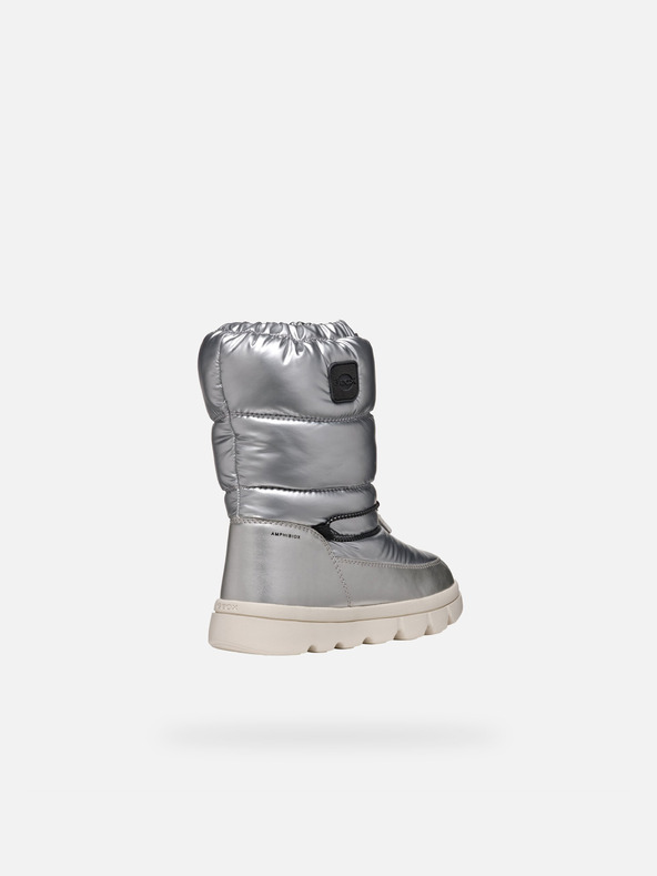 Geox Silberne Mädchen Winterschuhe Geox Willabooa